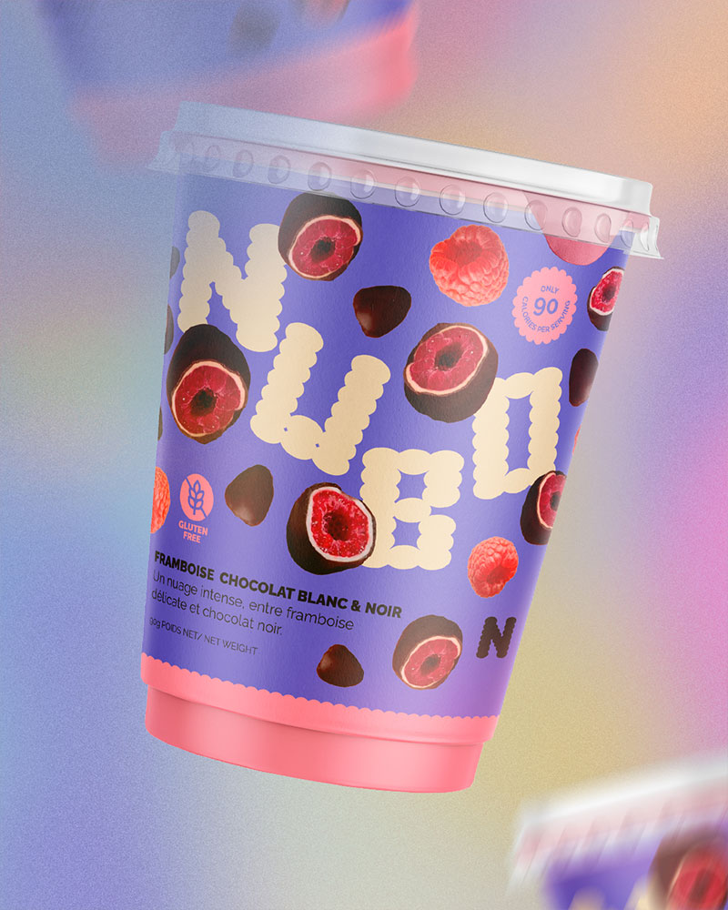 Framboise <br>Chocolat Blanc & Noir