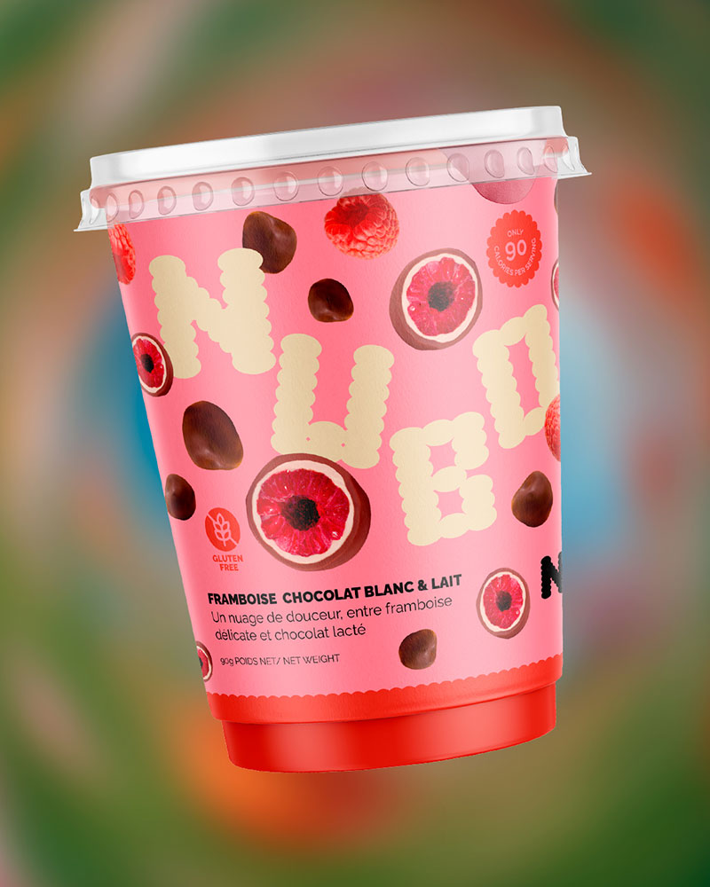 Framboise <br>Chocolat Blanc & Lait